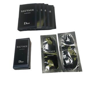 Dior Sauvage Men's Fragrance Set | 10ML EDP + Serum & Mini Samples